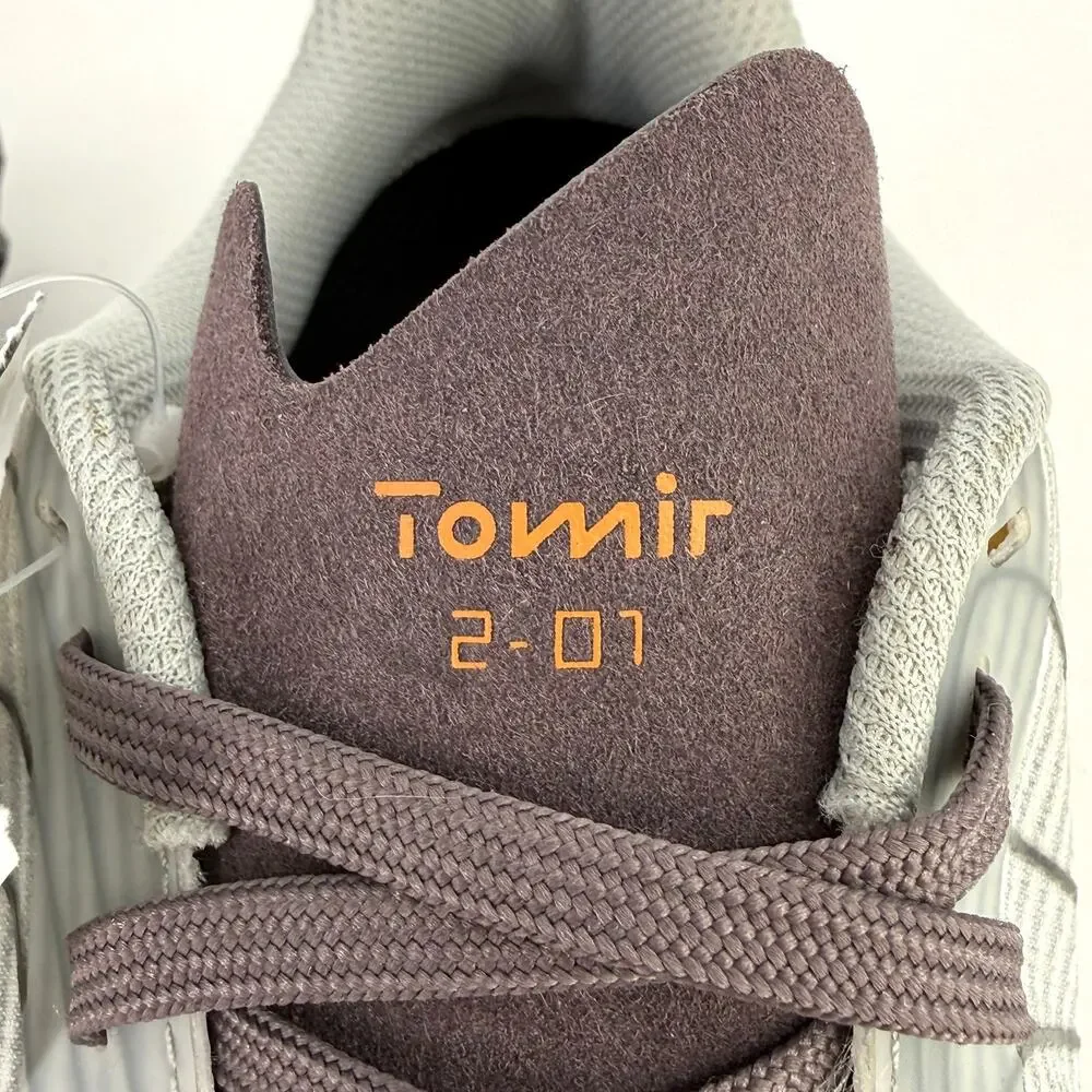 NNormal Tomir 2-01 Trail Running Shoes Womens Sz 12 Mens Sz 13 Grey Purple Sole